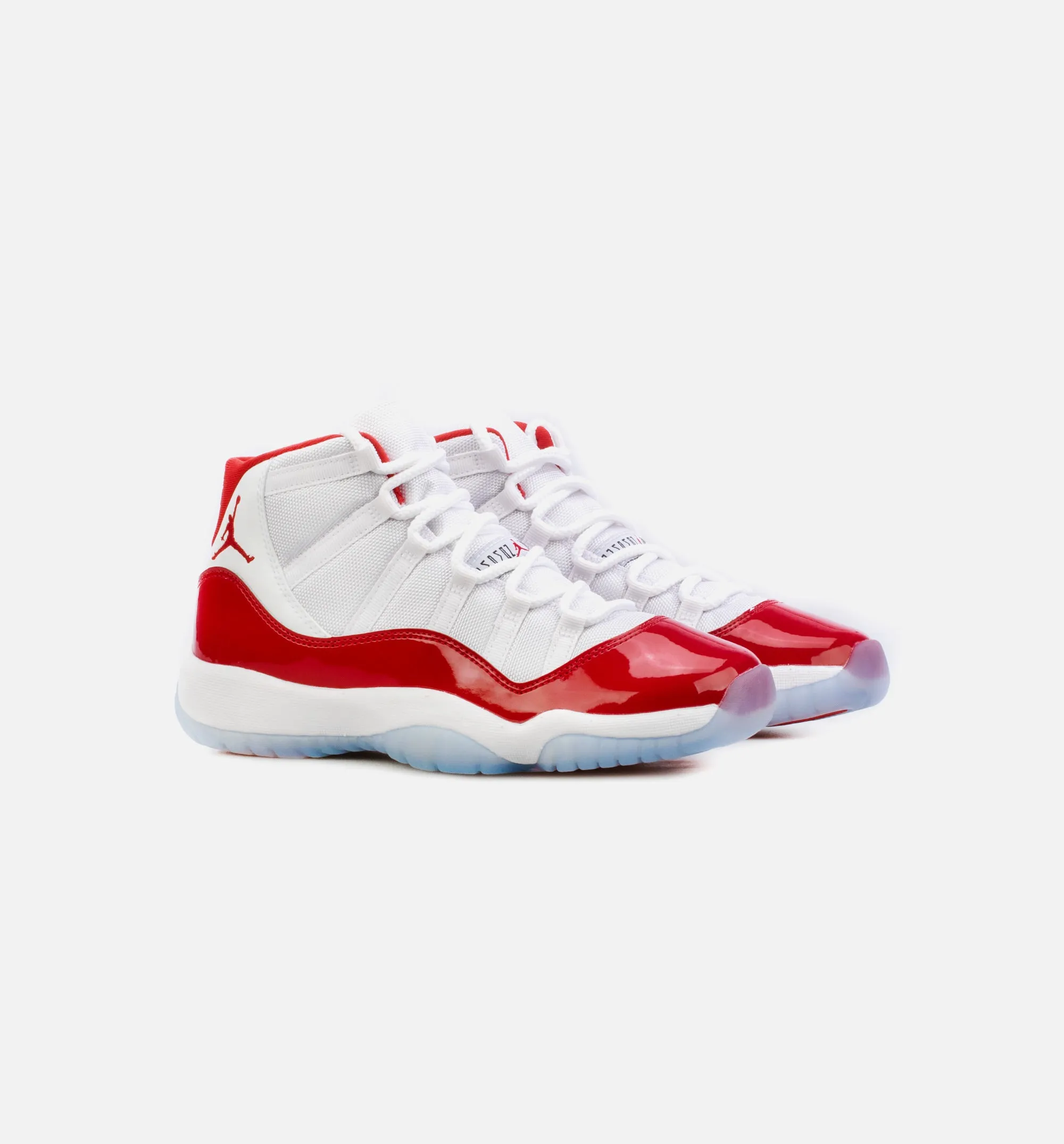 Air Jordan 11 Retro Cherry Grade School Lifestyle Shoe - White/Red Limit One Per Customer