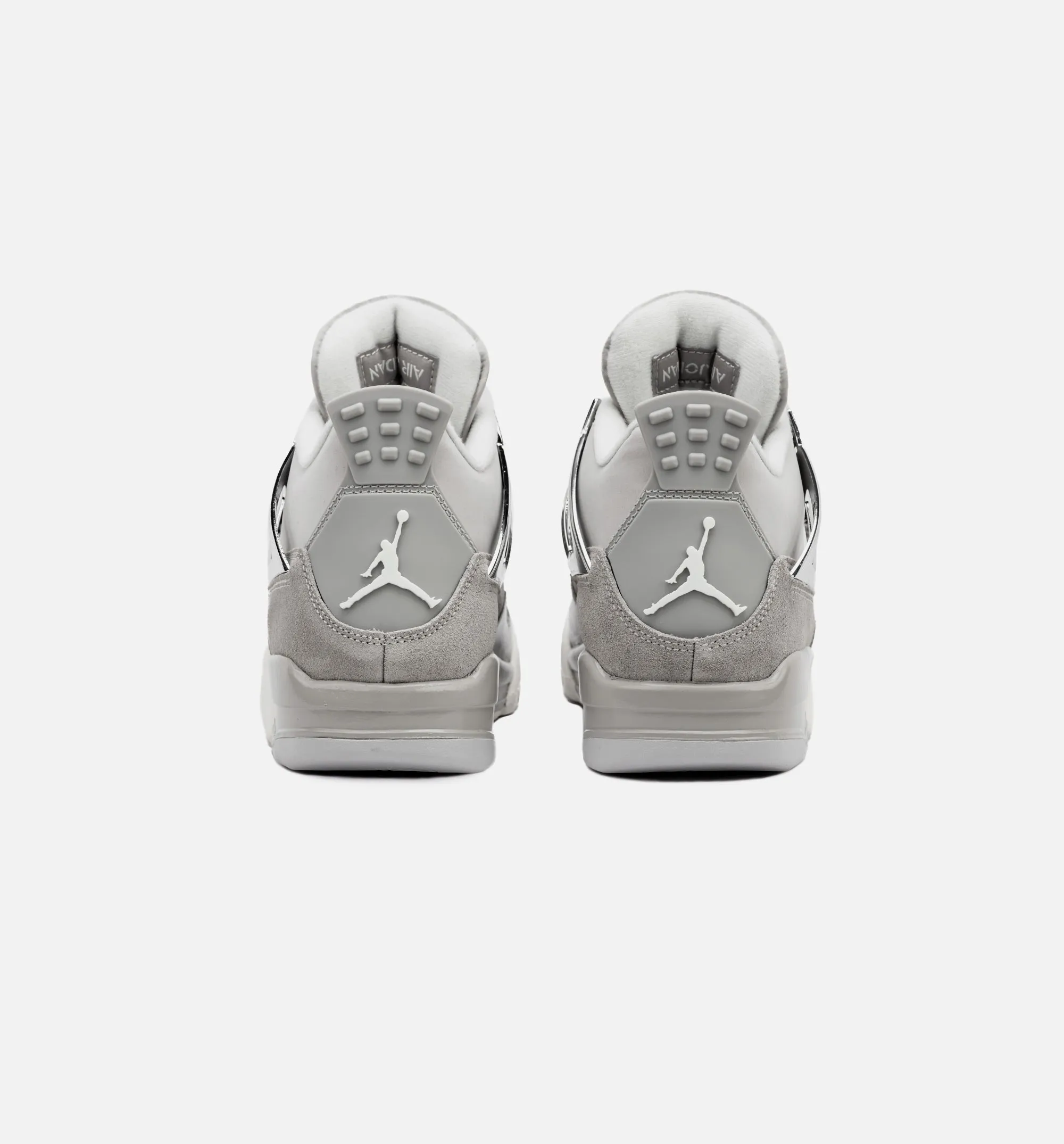 Air Jordan 4 Retro Frozen Moments Womens Lifestyle Sneakers - Grey/White | Limit One Per Customer