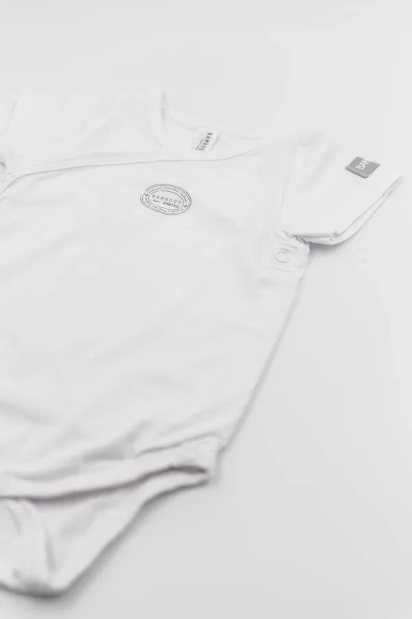 Body bambino maniche corte - Bianco 01