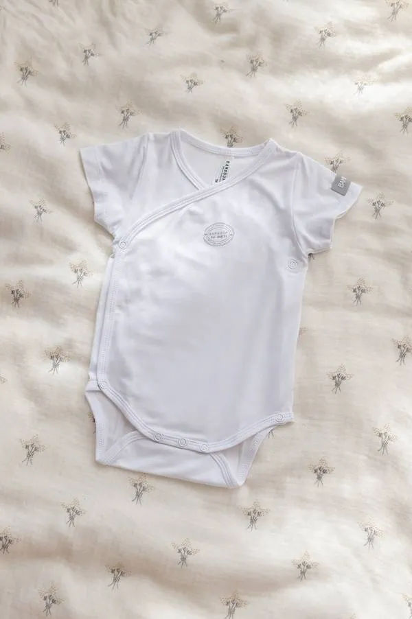 Body bambino maniche corte - Bianco 01