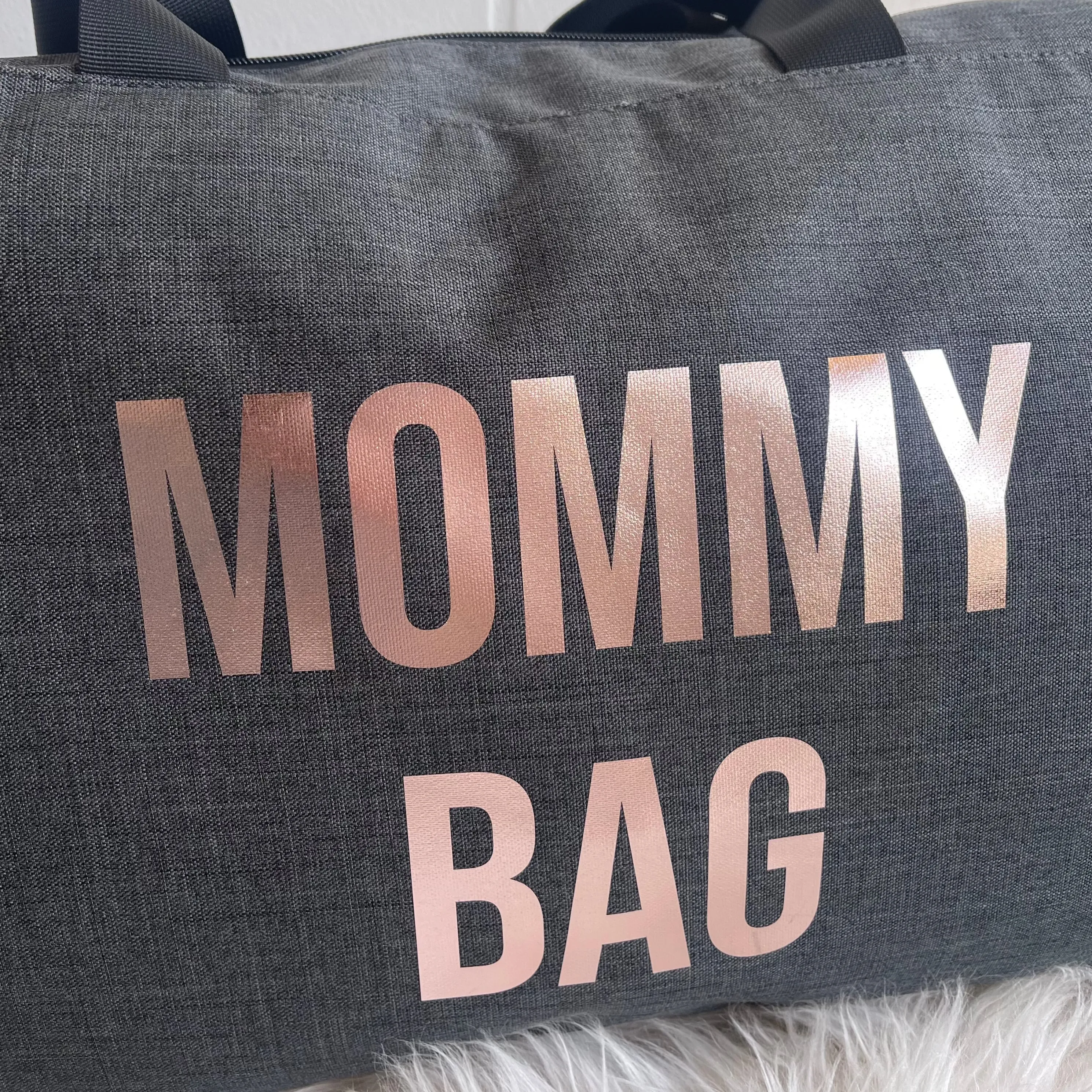 Borsone modello Family MOMMY BAG Rosa specchio