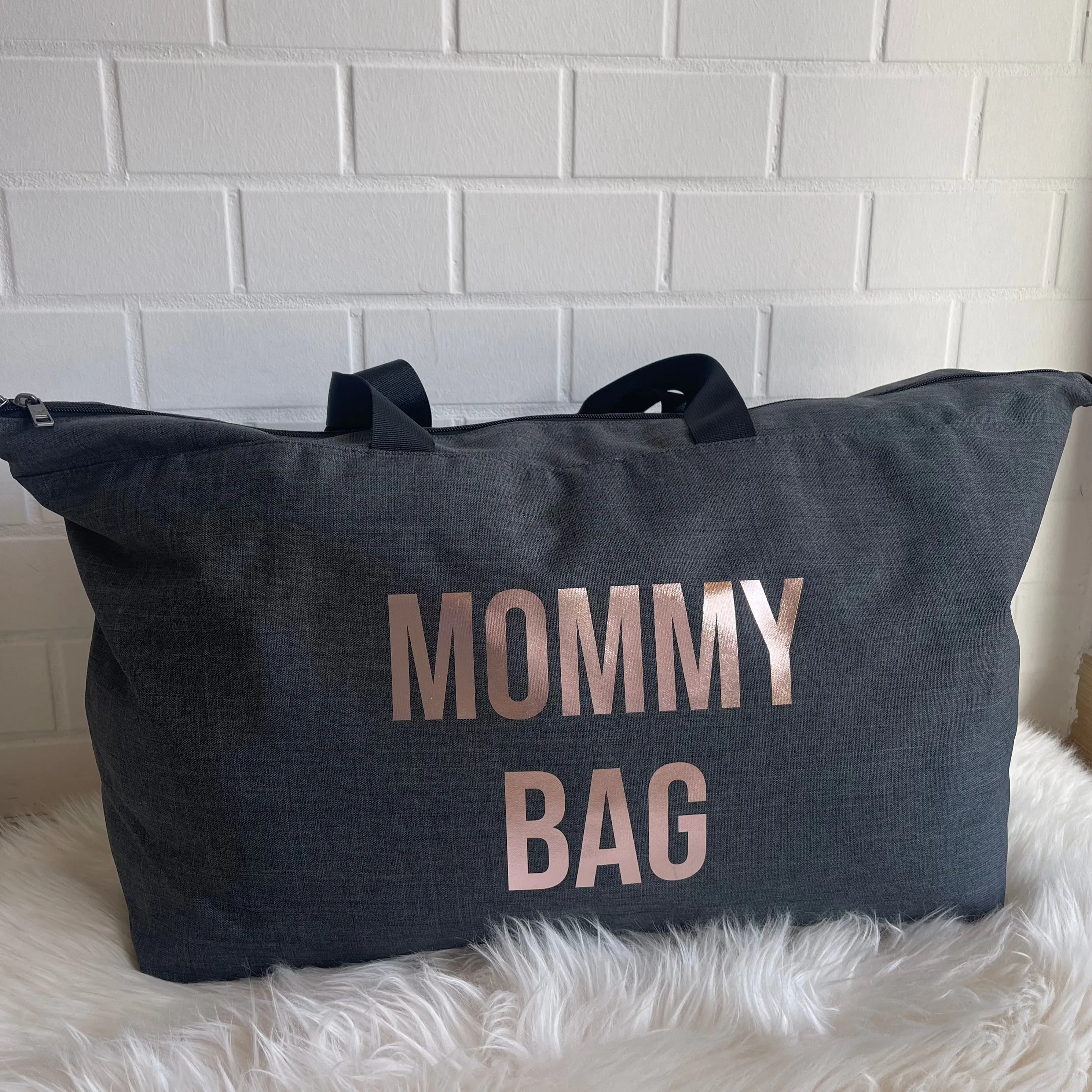 Borsone modello Family MOMMY BAG Rosa specchio