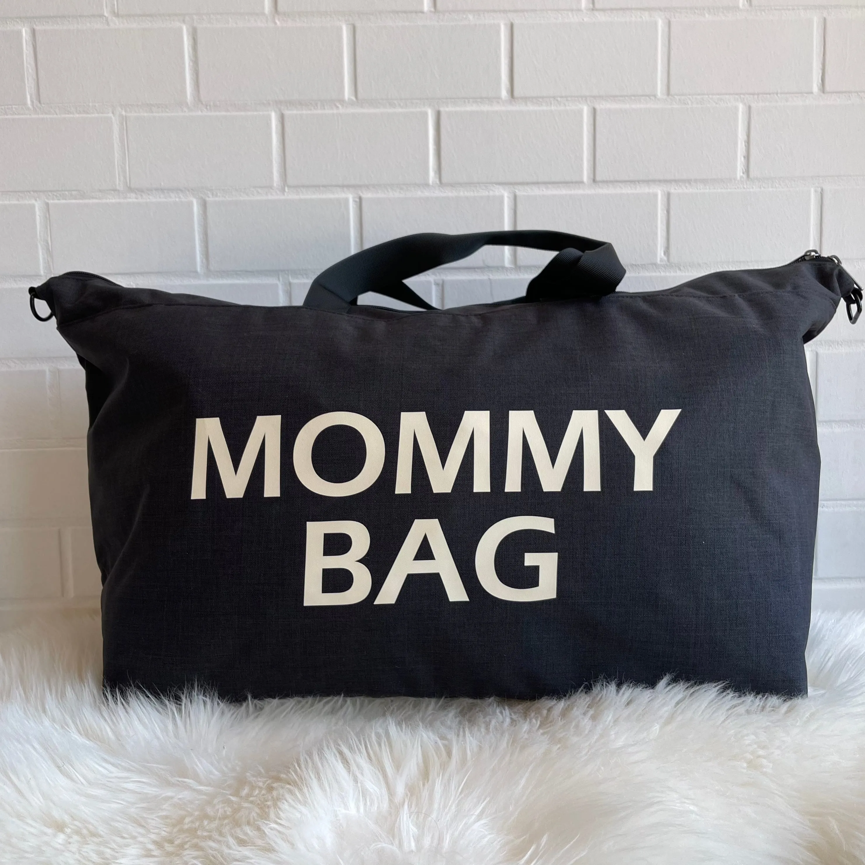 Borsone modello Family Nero MOMMY BAG