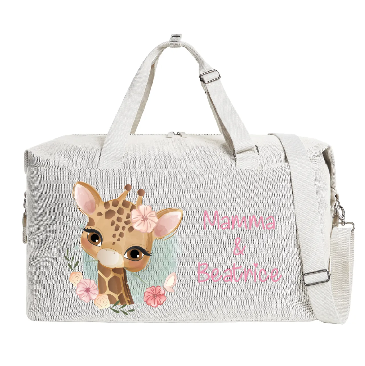 Borsone modello “Mommy”  Giraffa