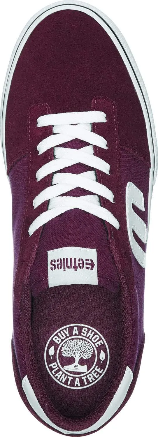 Calli Vulc Burgundy/White