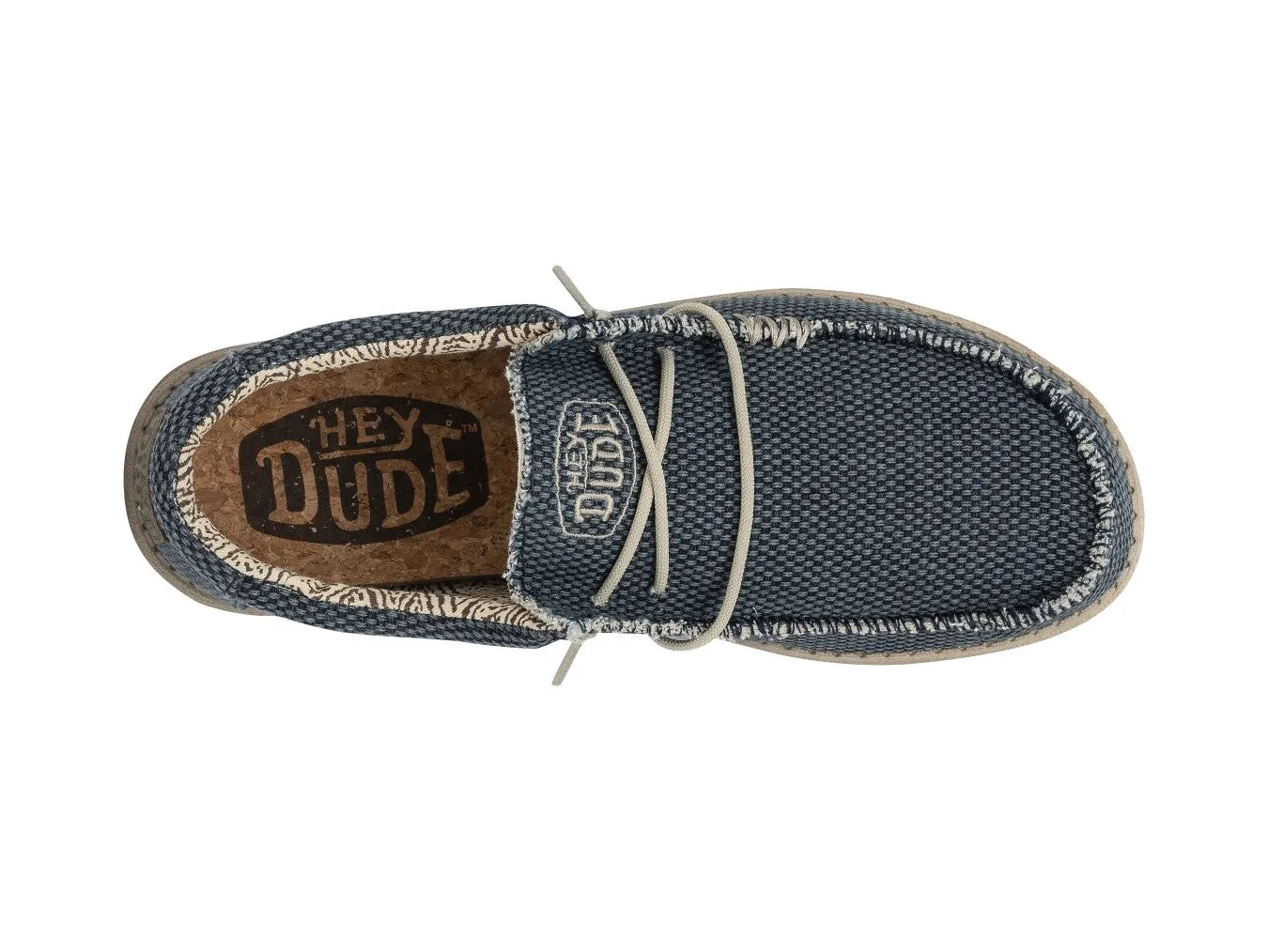 Hey Dude Scarpe Uomo Estive Wally Braided Blue Night