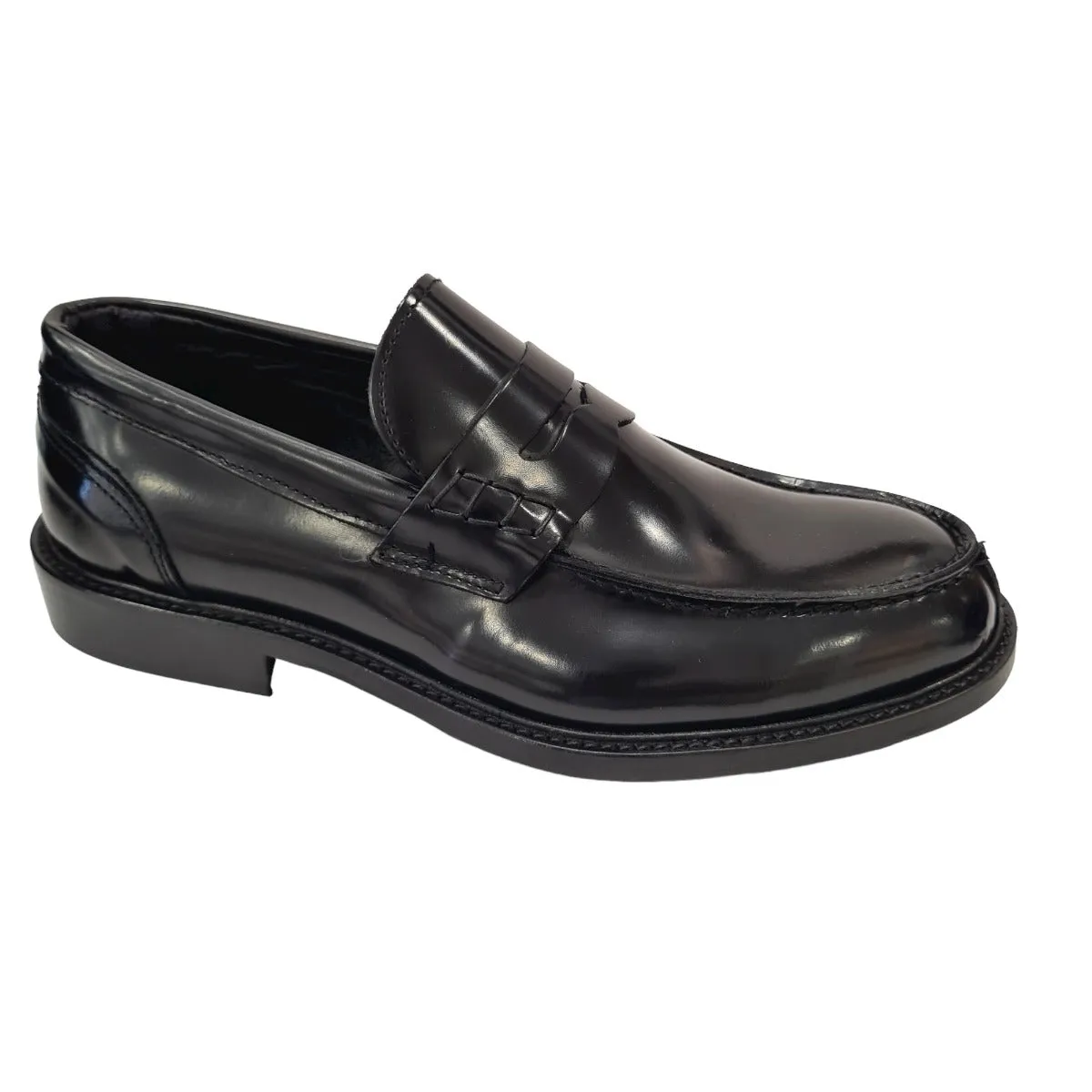 Les Poemes Mocassino Uomo Black art.13