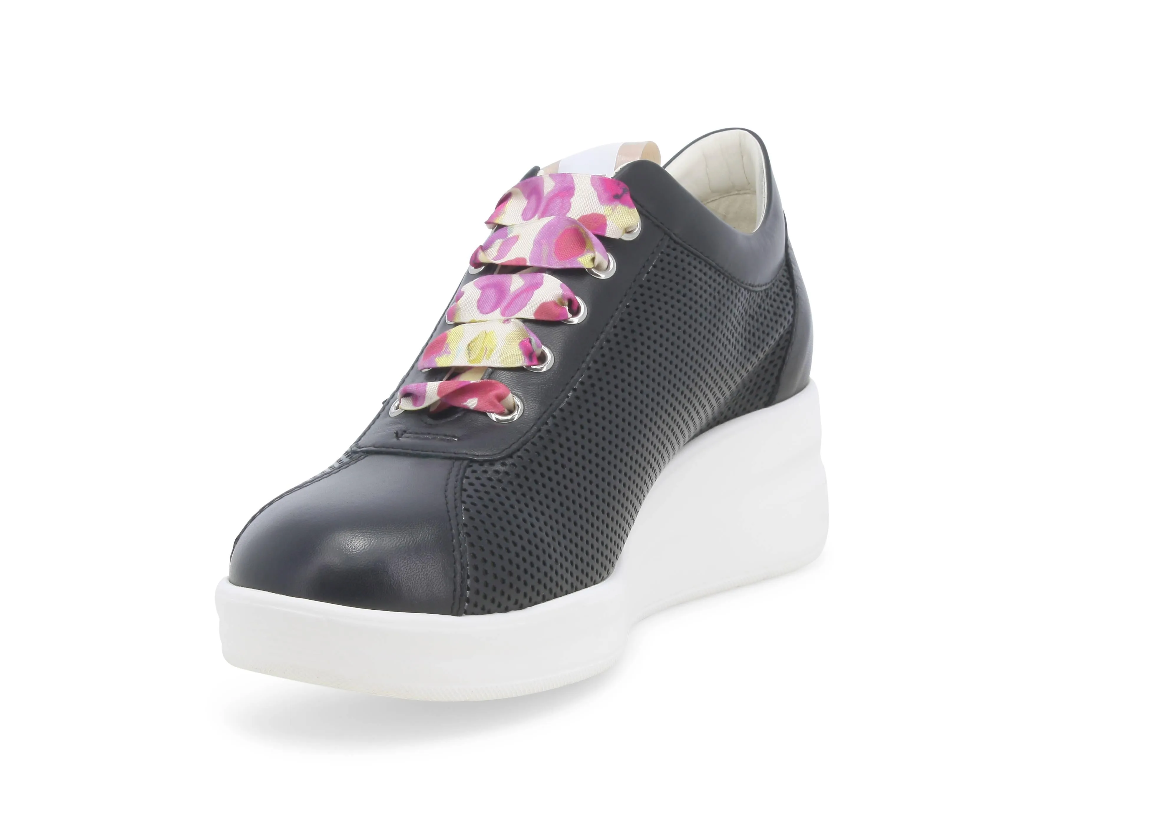 Melluso scarpe sportive donna in pelle microforata