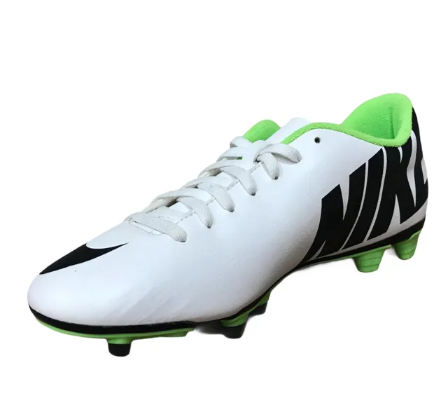 Nike scarpa da calcio da uomo Mercurial Vortex FG 573873 103 bianco nero verde