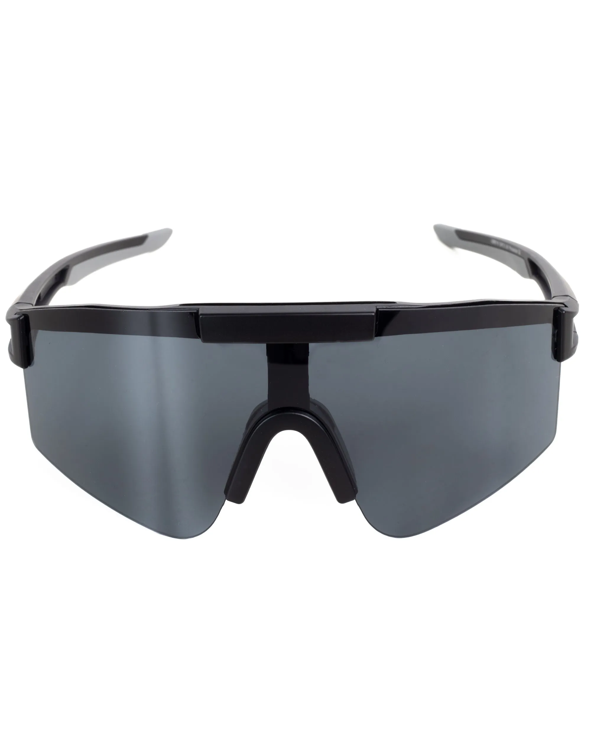 Occhiali da Sole Over A Maschera Casual Sunglasses Lenti Nero Unisex Uomo Donna GIOSAL-OC1066A