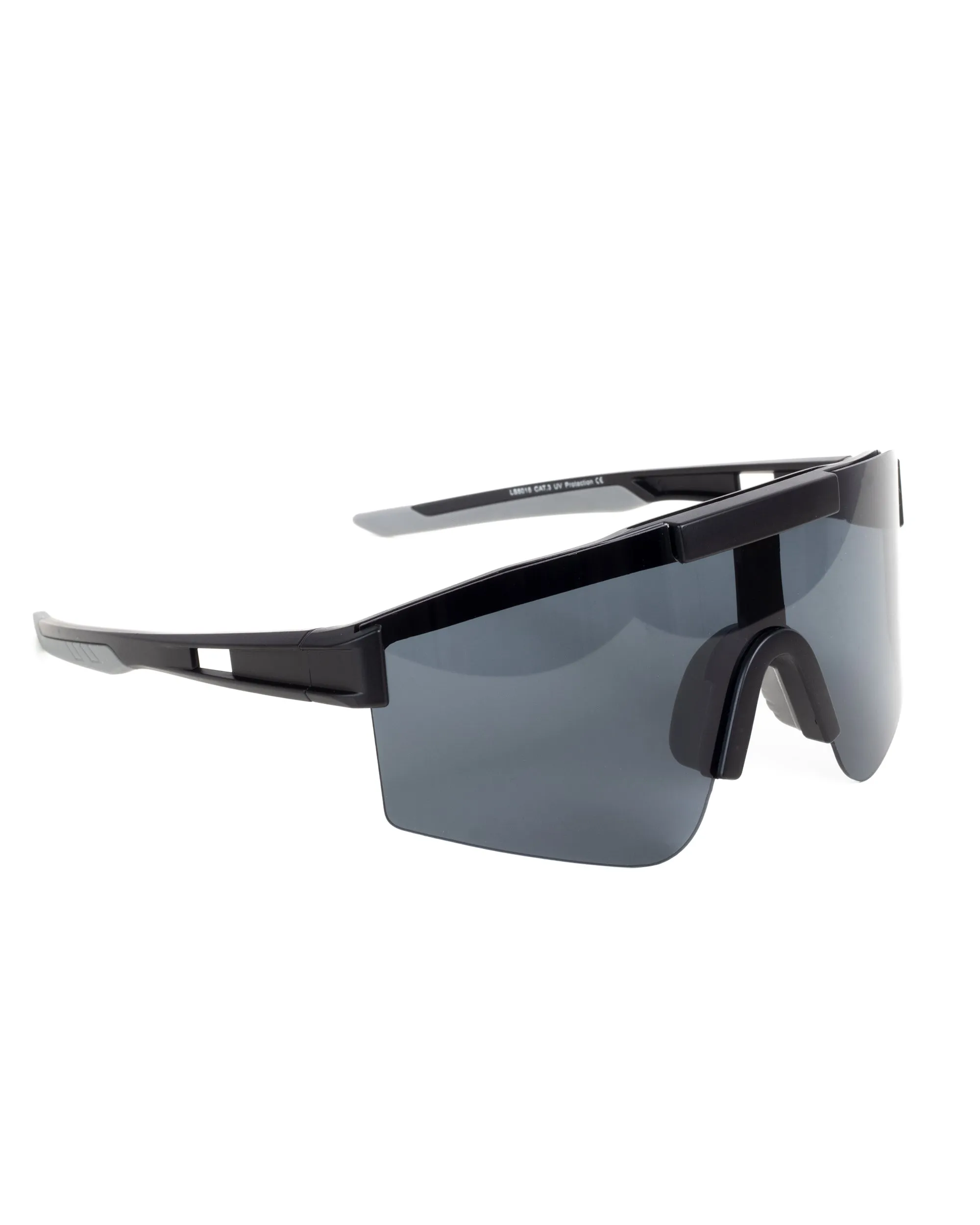 Occhiali da Sole Over A Maschera Casual Sunglasses Lenti Nero Unisex Uomo Donna GIOSAL-OC1066A