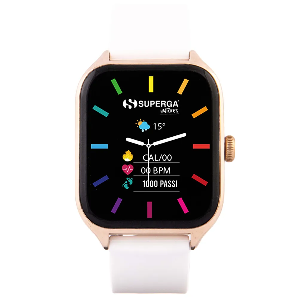 Superga Winner Smartwatch Oro e Bianco