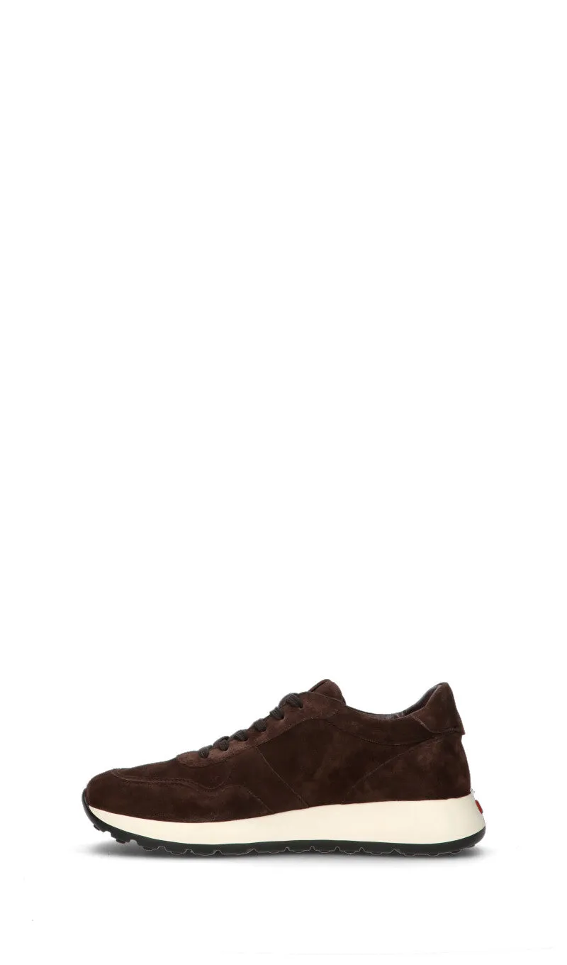 TODS Sneaker uomo marrone in suede